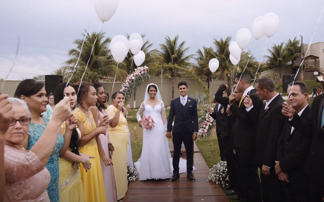 Karine e Bruno, Wedding Film de um casório lindo realizado no Espaço Manancial